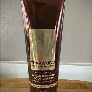 Bath & Body Works Teakwood Body Cream - Men’s Fragrance